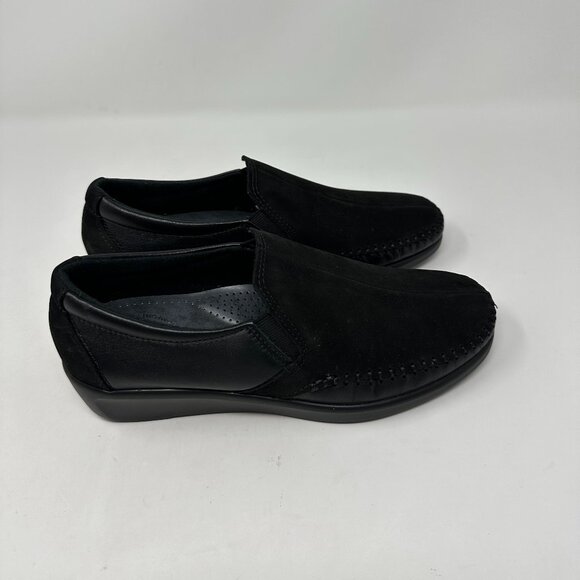 SAS Dream Slip-On Loafers, Black, Women's 6M - Picture 3 of 16